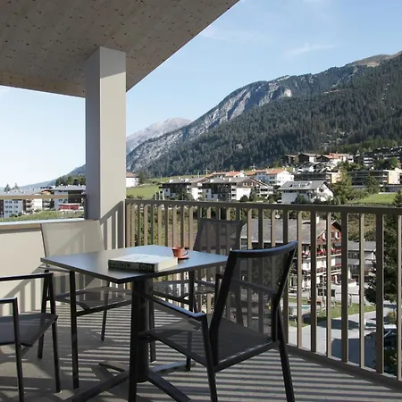 Residenza Grava Ferienwohnungen Operated By Jufa Hotel Savognin Exterior photo